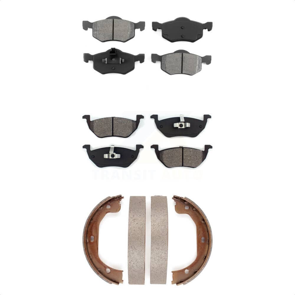 Transit Auto - KSN-100699 - Front and Rear Disc Brake Pad Kits