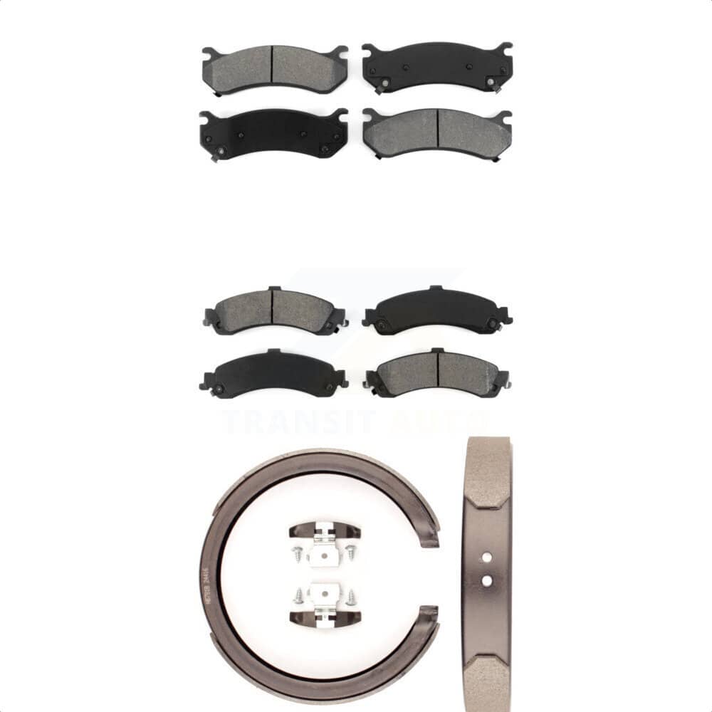 Transit Auto - KSN-100711 - Front and Rear Disc Brake Pad Kits