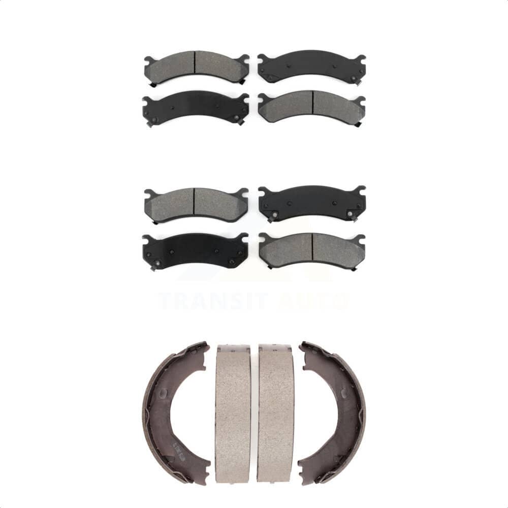 Transit Auto - KSN-100715 - Front and Rear Disc Brake Pad Kits