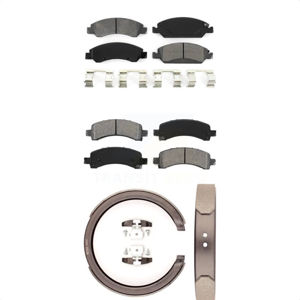 Transit Auto - KSN-100721 - Front and Rear Disc Brake Pad Kits