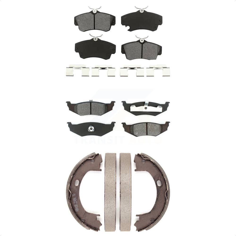 Transit Auto - KSN-100731 - Front and Rear Disc Brake Pad Kits