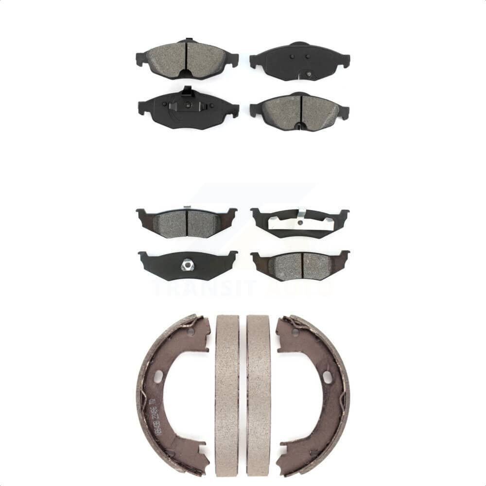 Transit Auto - KSN-100733 - Front and Rear Disc Brake Pad Kits