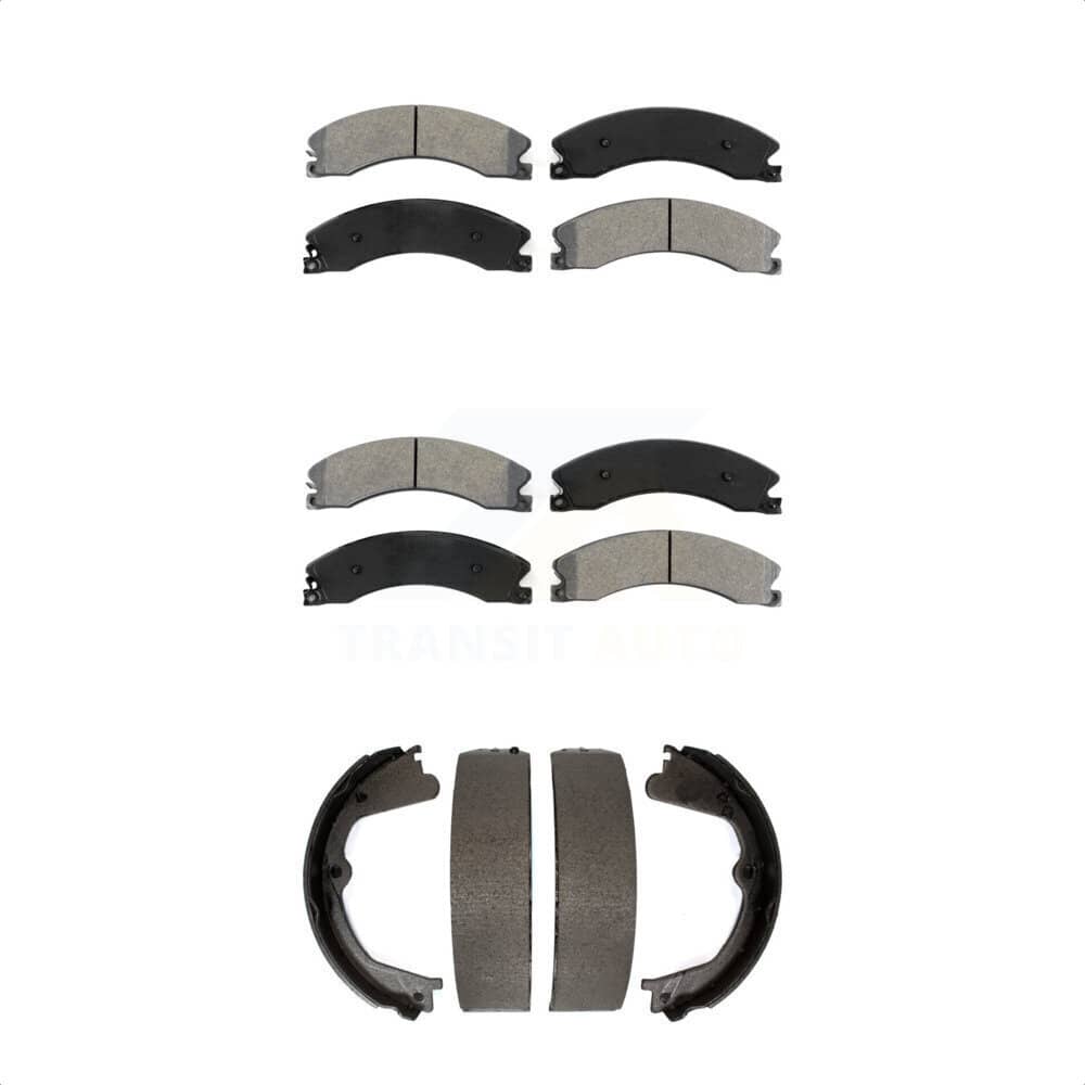 Transit Auto - KSN-100744 - Front and Rear Disc Brake Pad Kits