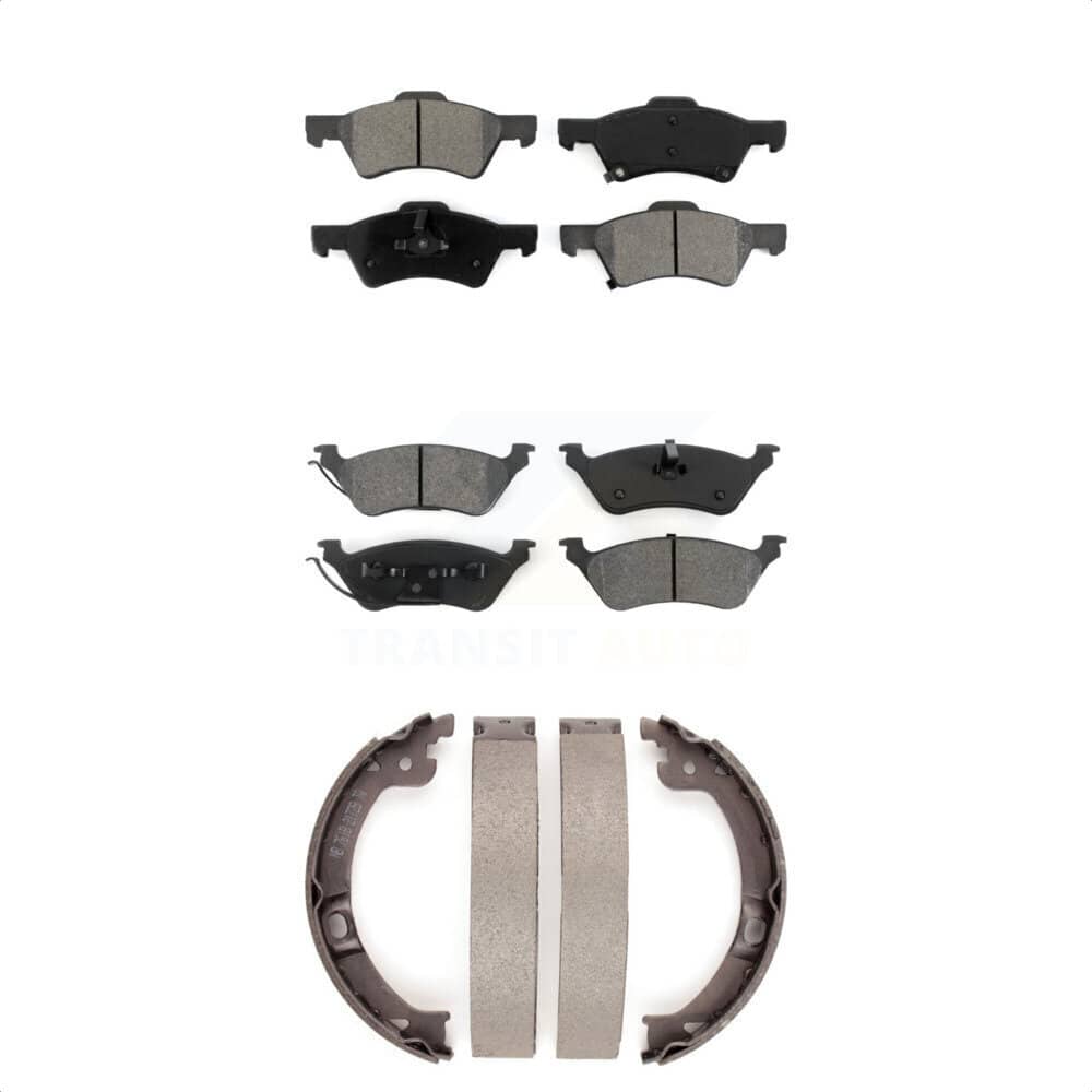 Transit Auto - KSN-100746 - Front and Rear Disc Brake Pad Kits