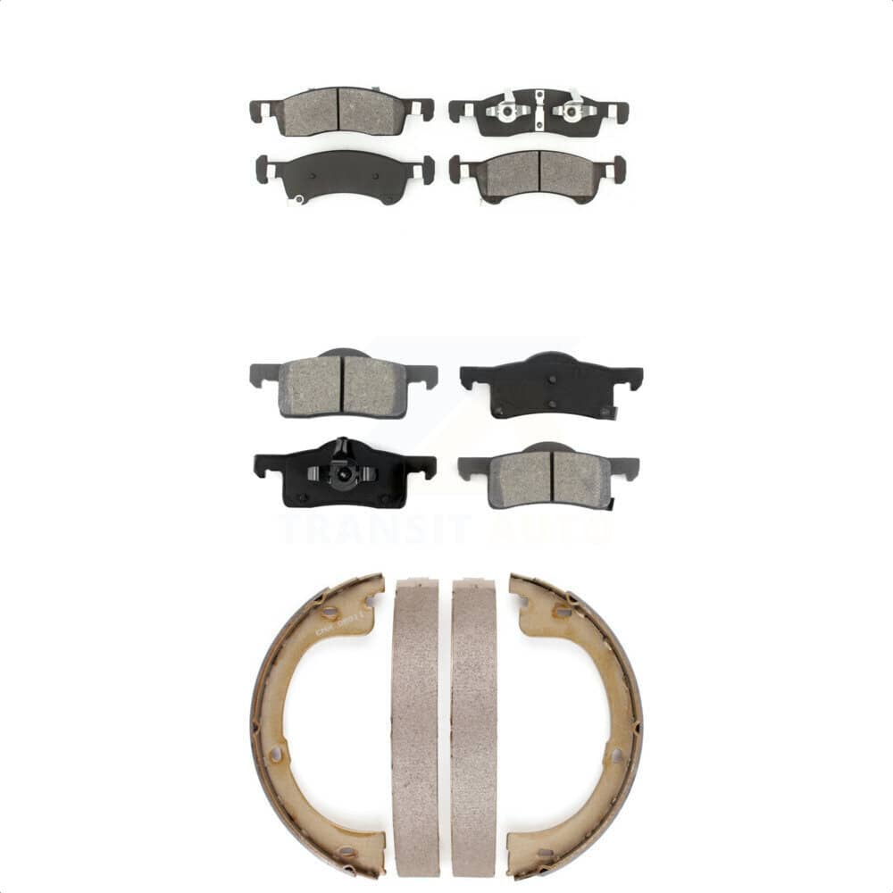 Transit Auto - KSN-100747 - Front and Rear Disc Brake Pad Kits