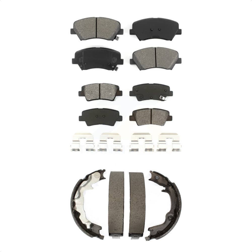 Transit Auto - KSN-100753 - Front and Rear Disc Brake Pad Kits