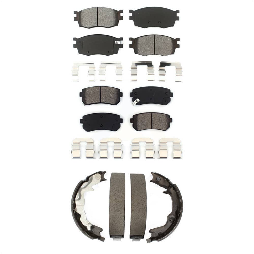 Transit Auto - KSN-100754 - Front and Rear Disc Brake Pad Kits