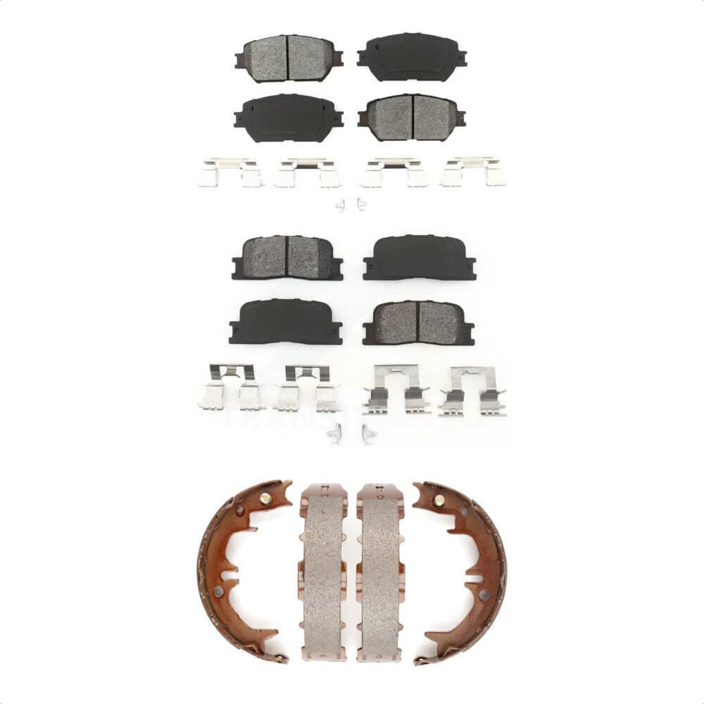 Transit Auto - KSN-100756 - Front and Rear Disc Brake Pad Kits