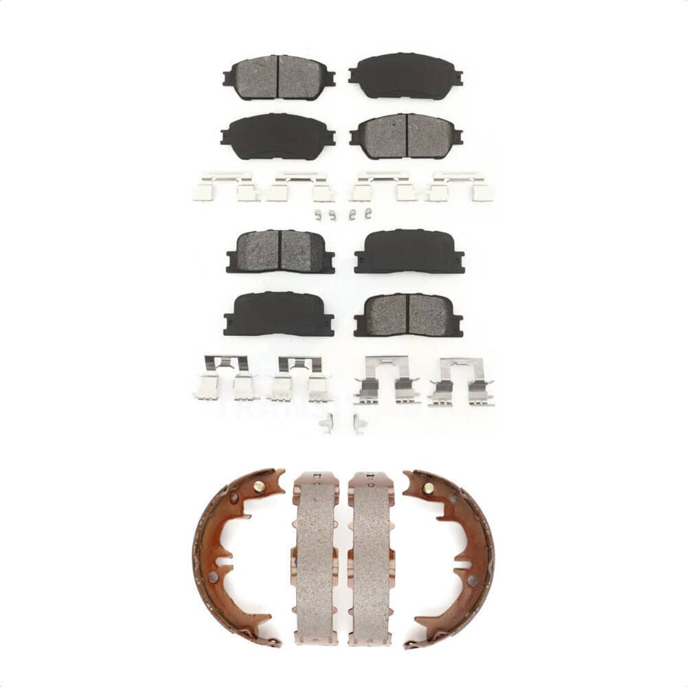 Transit Auto - KSN-100764 - Front and Rear Disc Brake Pad Kits