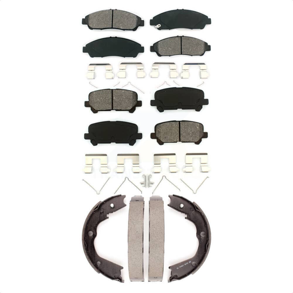 Transit Auto - KSN-100766 - Front and Rear Disc Brake Pad Kits