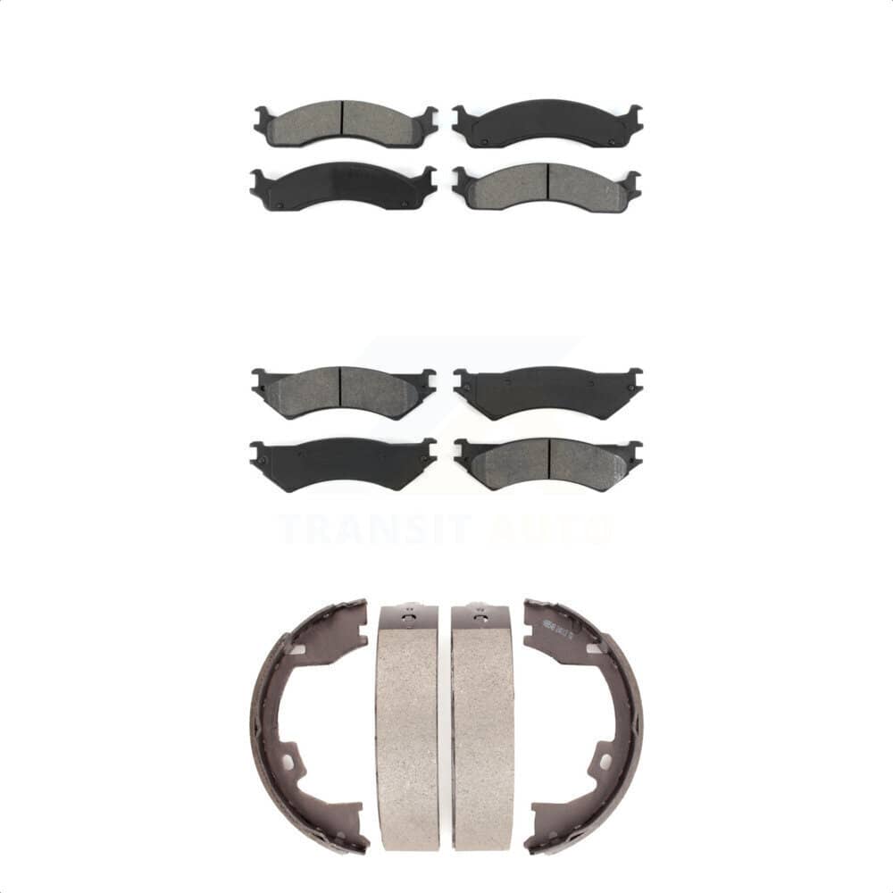Transit Auto - KSN-100777 - Front and Rear Disc Brake Pad Kits