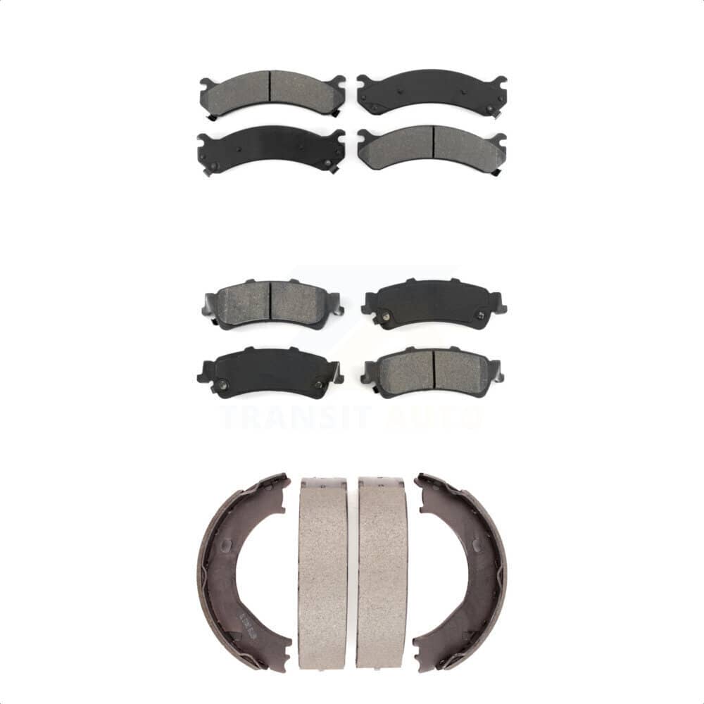 Transit Auto - KSN-100780 - Front and Rear Disc Brake Pad Kits