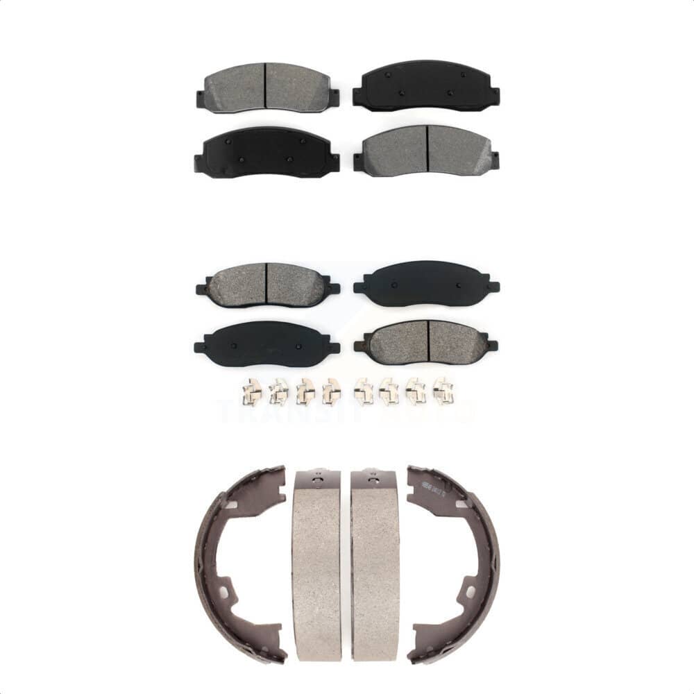 Transit Auto - KSN-100783 - Front and Rear Disc Brake Pad Kits