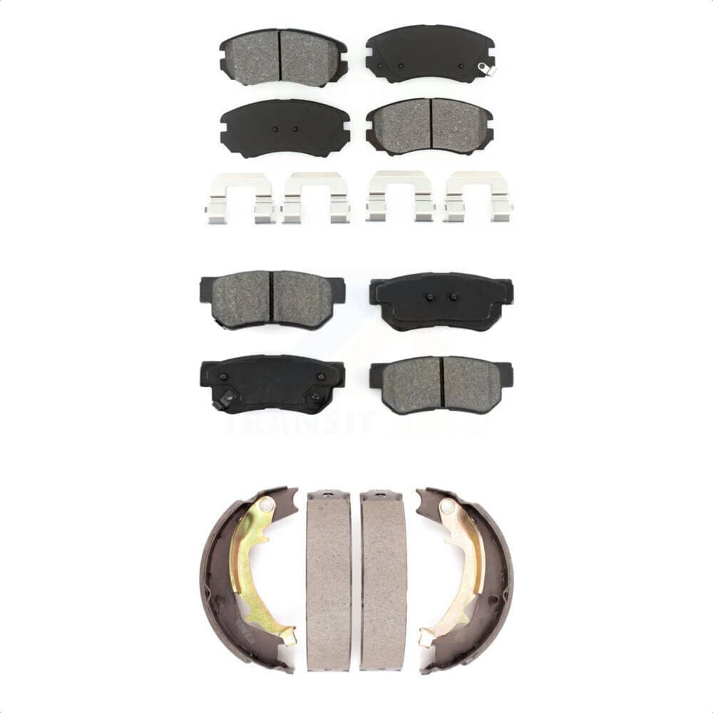 Transit Auto - KSN-100788 - Front and Rear Disc Brake Pad Kits