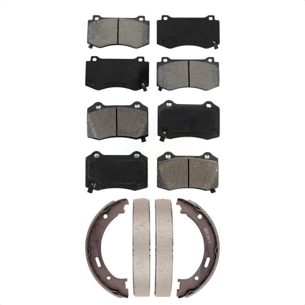 Transit Auto - KSN-100803 - Front and Rear Disc Brake Pad Kits