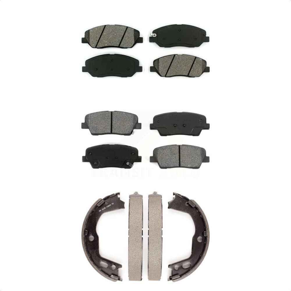 Transit Auto - KSN-100817 - Front and Rear Disc Brake Pad Kits