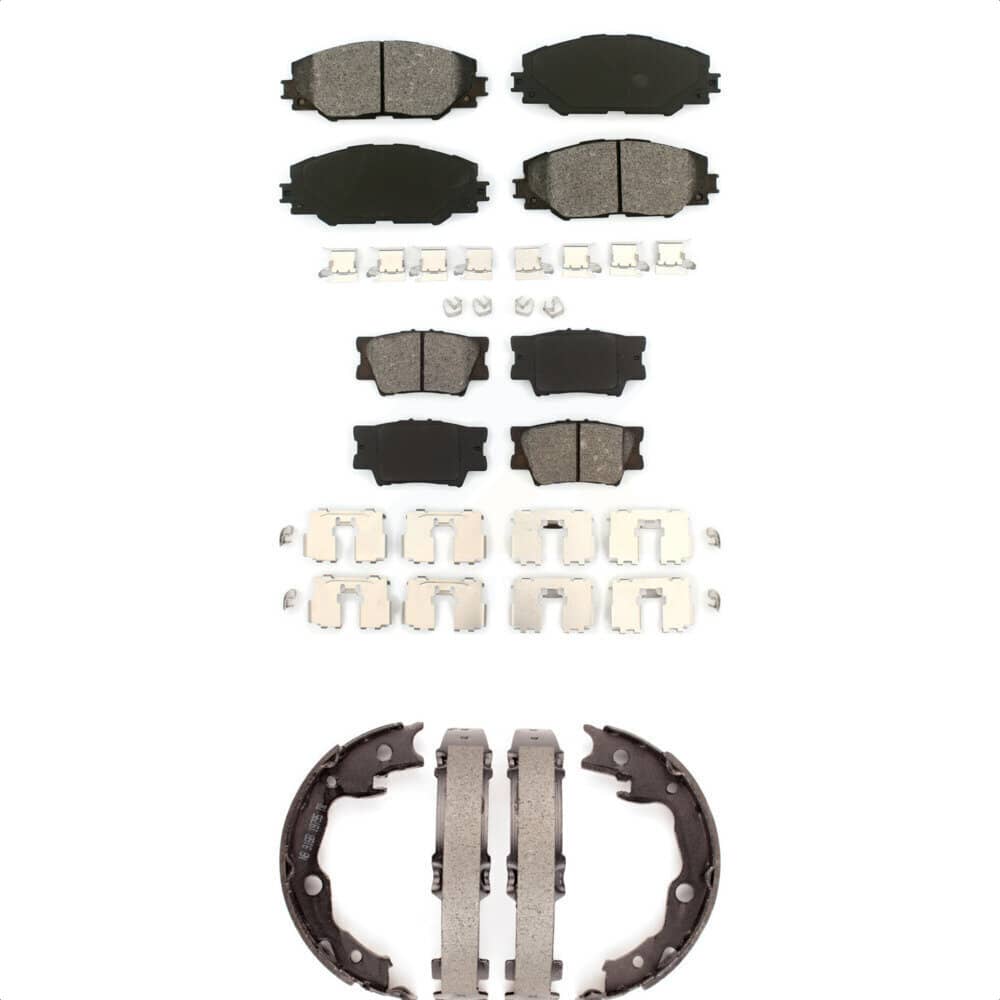 Transit Auto - KSN-100819 - Front and Rear Disc Brake Pad Kits