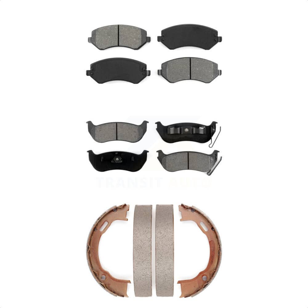 Transit Auto - KSN-100830 - Front and Rear Disc Brake Pad Kits