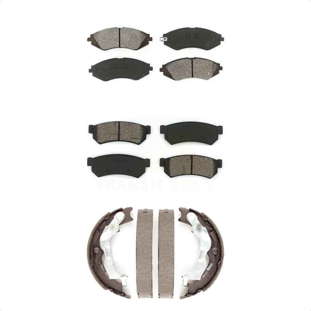 Transit Auto - KSN-100833 - Front and Rear Disc Brake Pad Kits