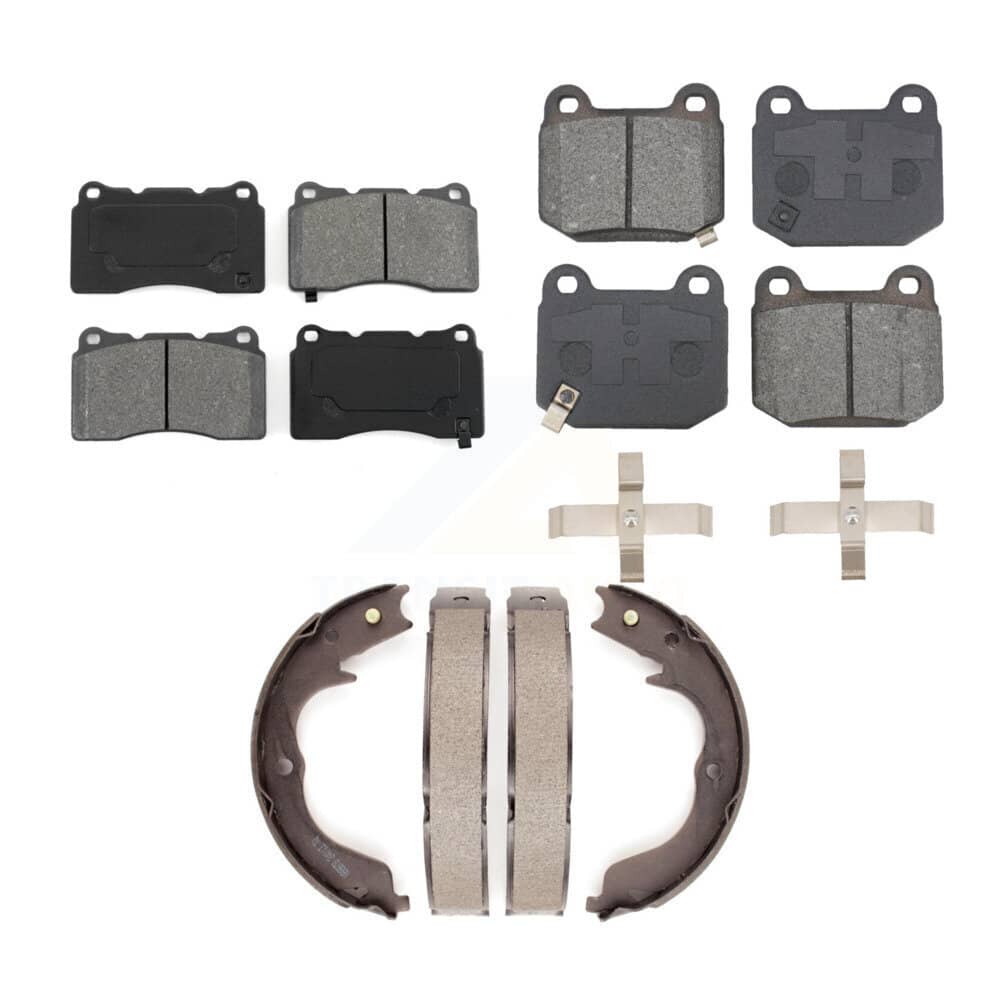 Transit Auto - KSN-100880 - Front and Rear Disc Brake Pad Kits