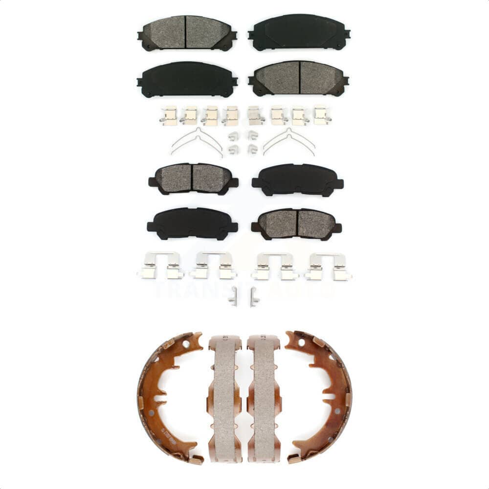Transit Auto - KSN-100892 - Front and Rear Disc Brake Pad Kits