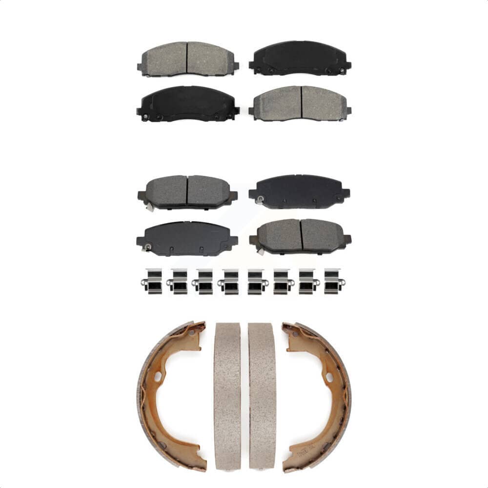 Transit Auto - KSN-100899 - Front and Rear Disc Brake Pad Kits