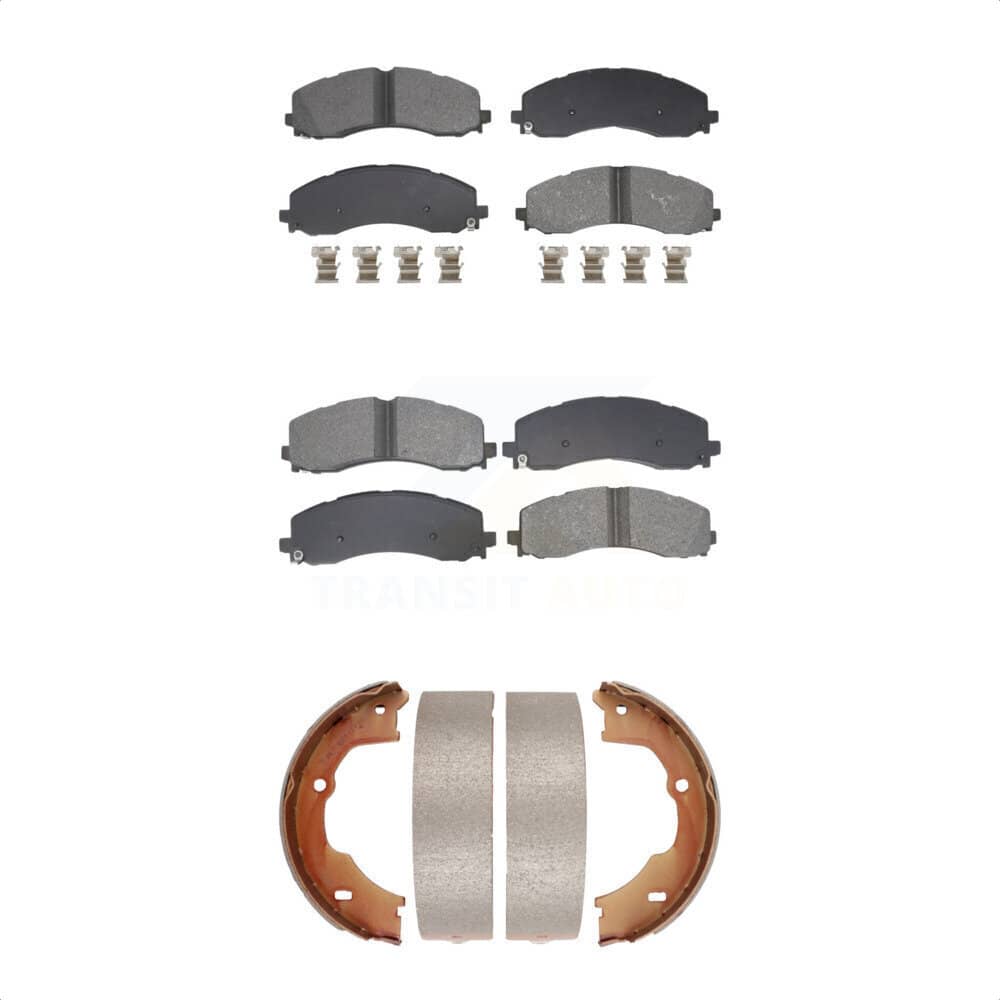 Transit Auto - KSN-100902 - Front and Rear Disc Brake Pad Kits