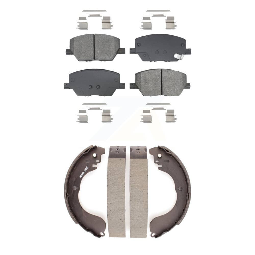 Transit Auto - KSN-100907 - Front and Rear Disc Brake Pad Kits