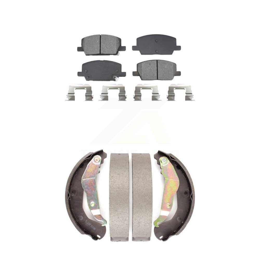 Transit Auto - KSN-100910 - Front and Rear Disc Brake Pad Kits