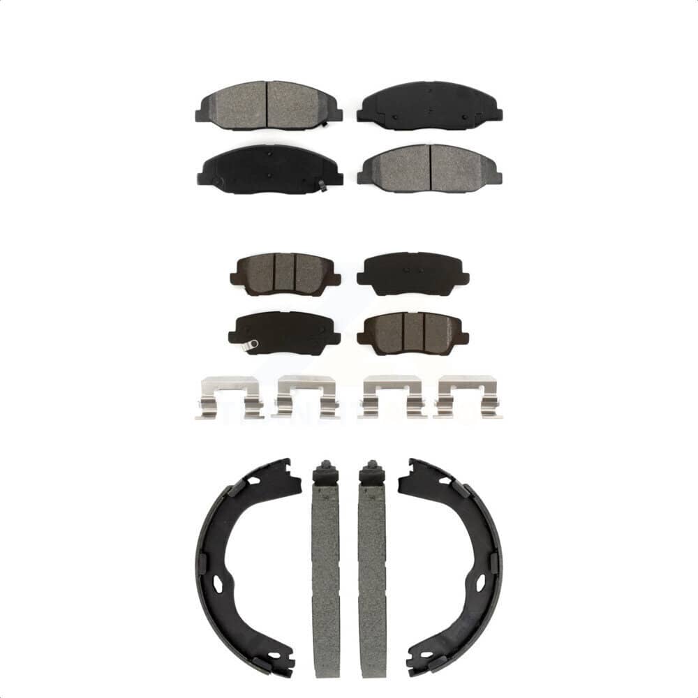 Transit Auto - KSN-100934 - Front and Rear Disc Brake Pad Kits