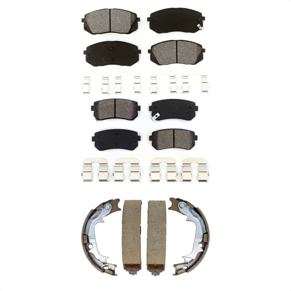 Transit Auto - KSN-100946 - Front and Rear Disc Brake Pad Kits
