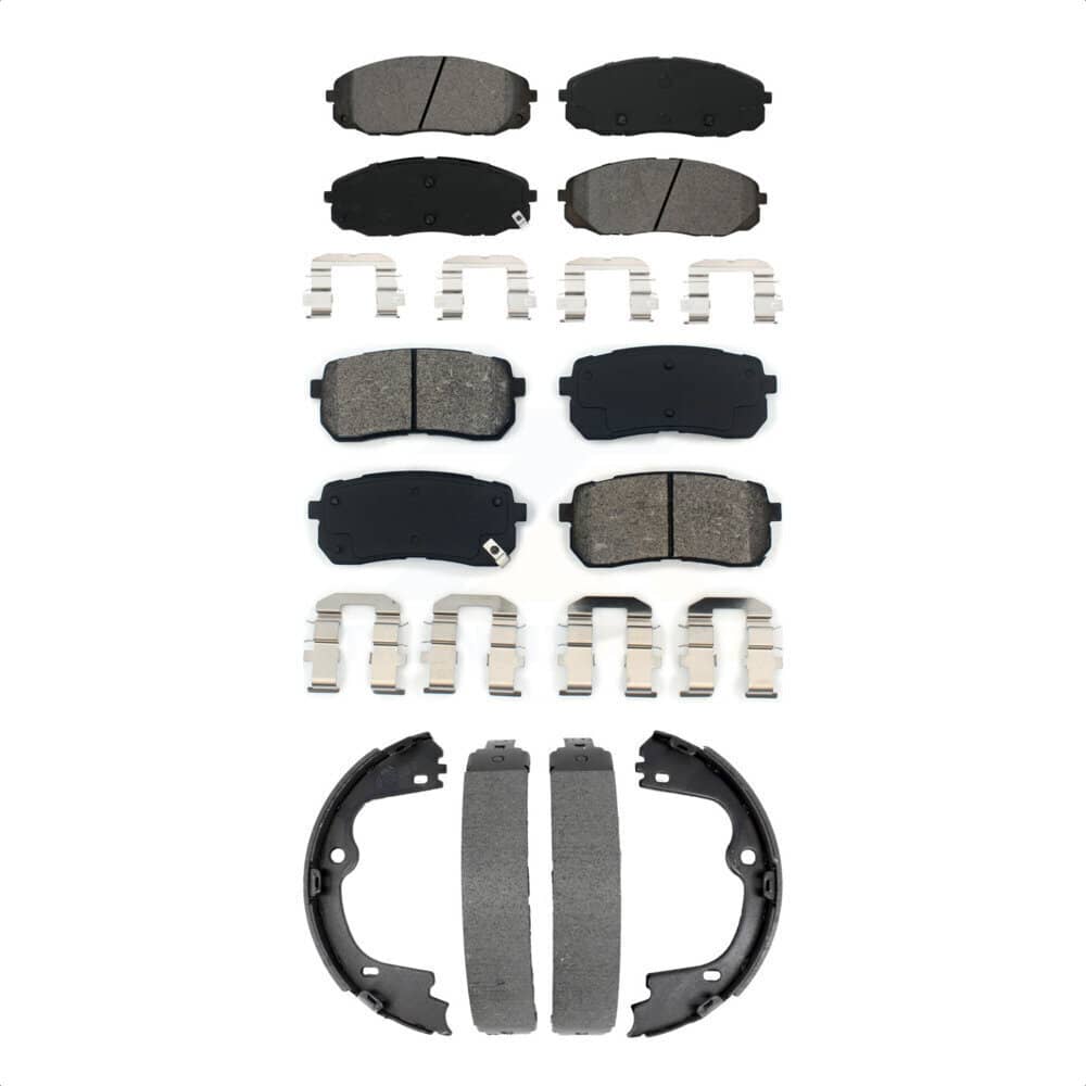 Transit Auto - KSN-100947 - Front and Rear Disc Brake Pad Kits
