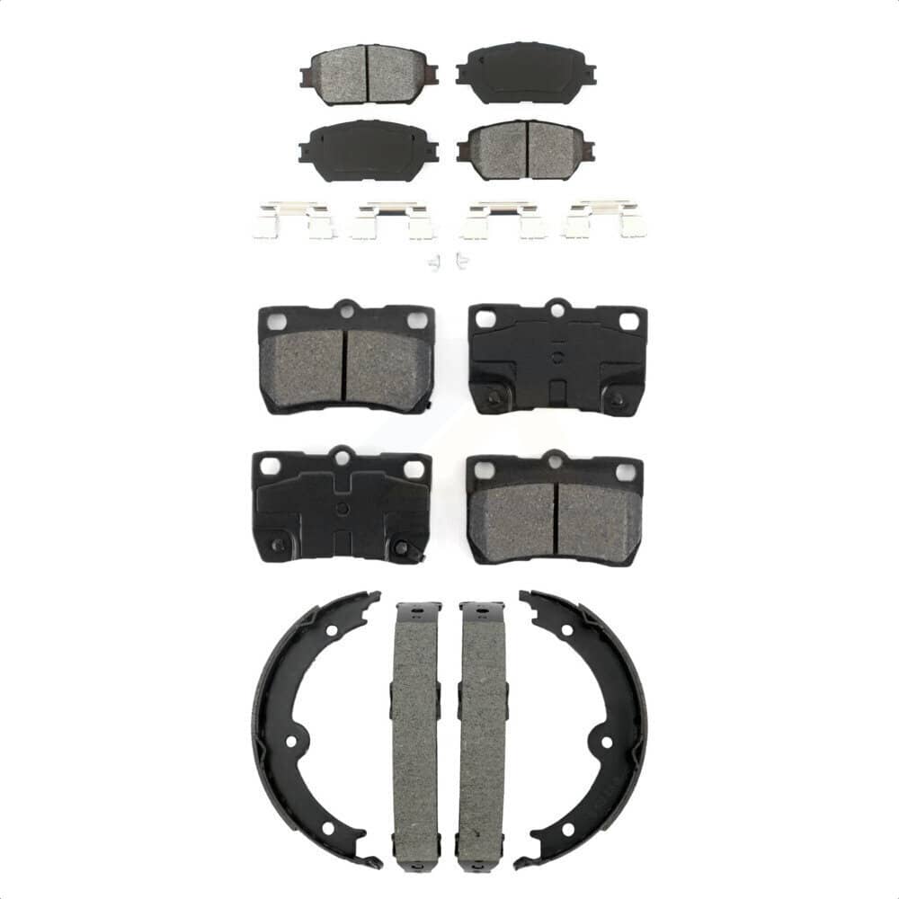 Transit Auto - KSN-100949 - Front and Rear Disc Brake Pad Kits