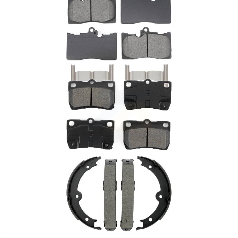 Transit Auto - KSN-100950 - Front and Rear Disc Brake Pad Kits