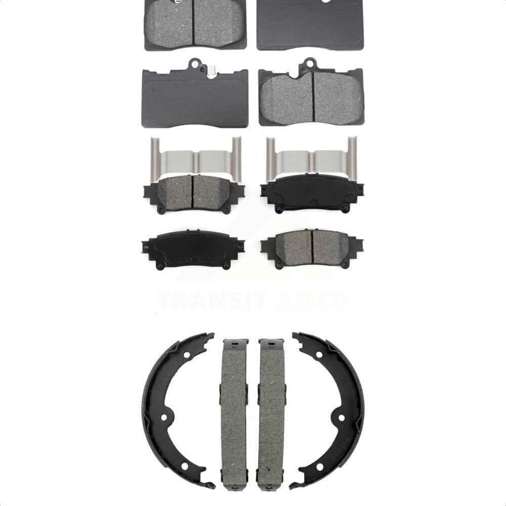 Transit Auto - KSN-100953 - Front and Rear Disc Brake Pad Kits