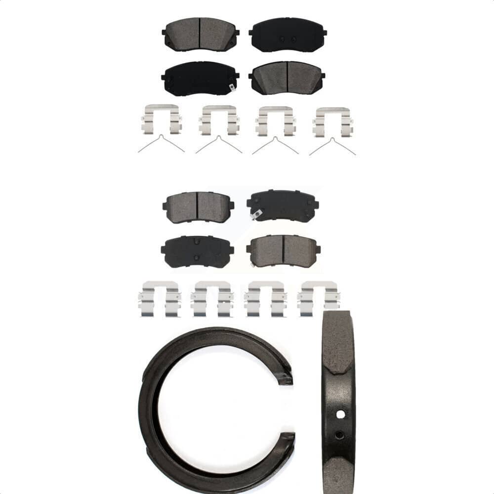 Transit Auto - KSN-100967 - Front and Rear Disc Brake Pad Kits