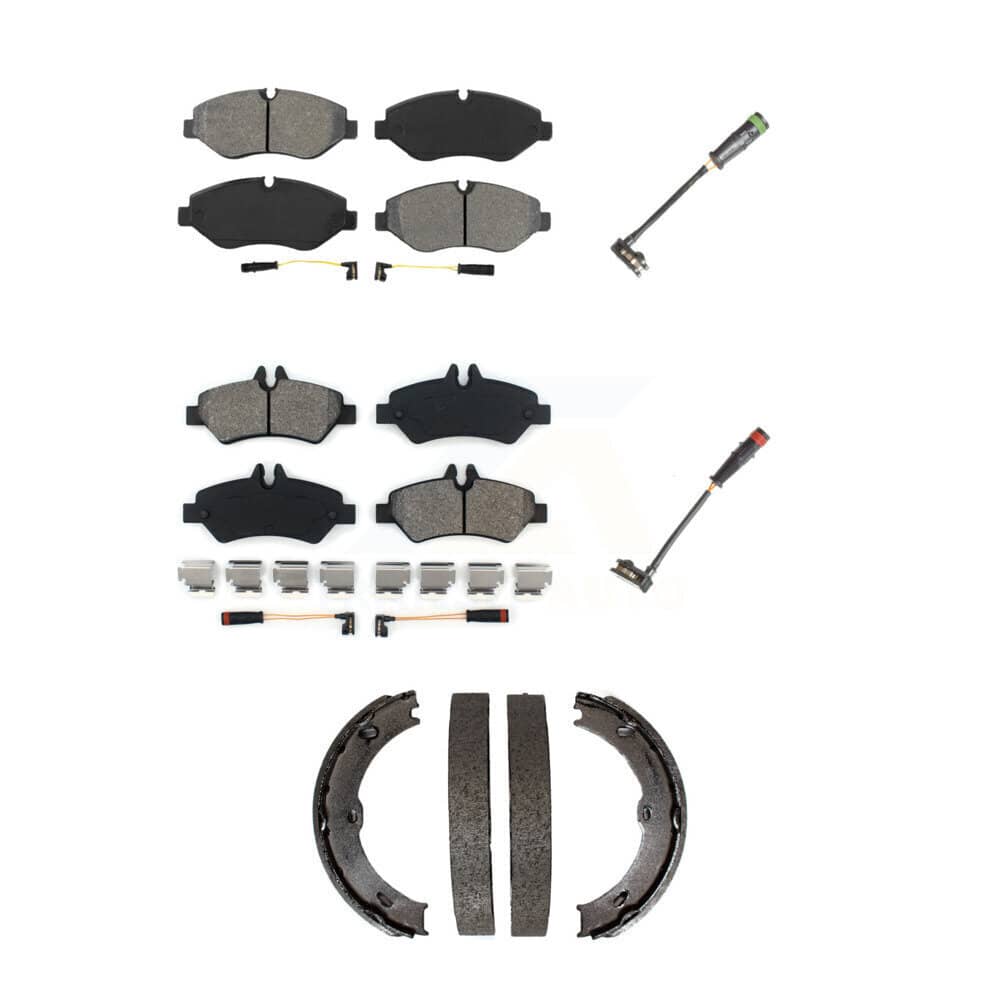 SIM - KSW-100217 - Front and Rear Disc Brake Pad Kits