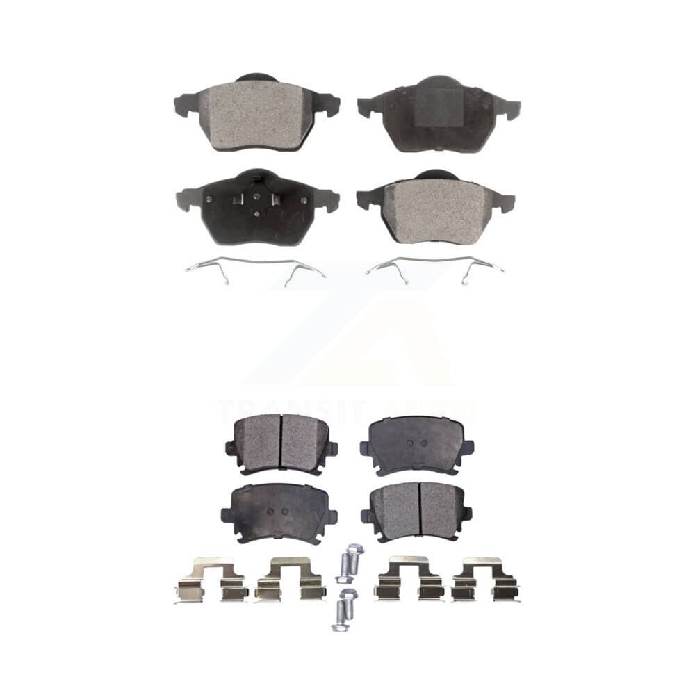 TEC - KTC-100419 - Front and Rear Disc Brake Pad Kits