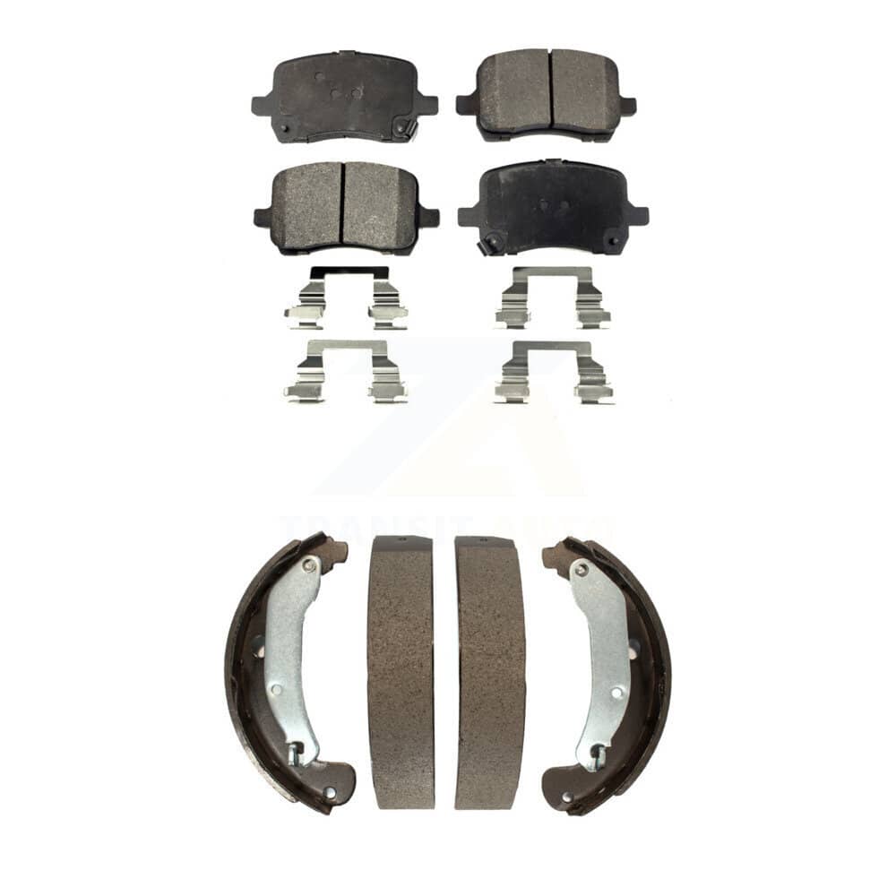 Transit Auto - KTN-100003 - Front and Rear Disc Brake Pad Kits