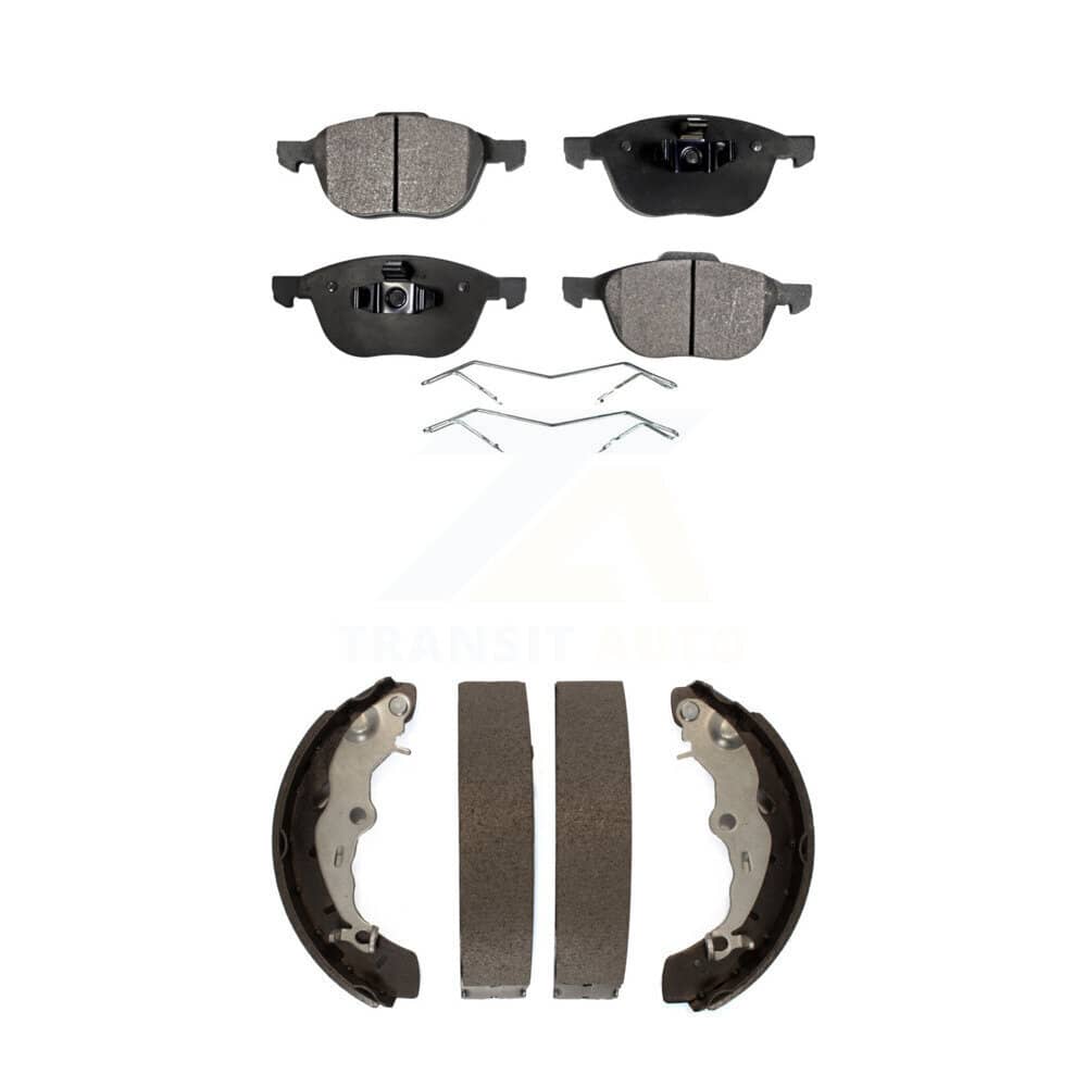 Transit Auto - KTN-100007 - Front and Rear Disc Brake Pad Kits
