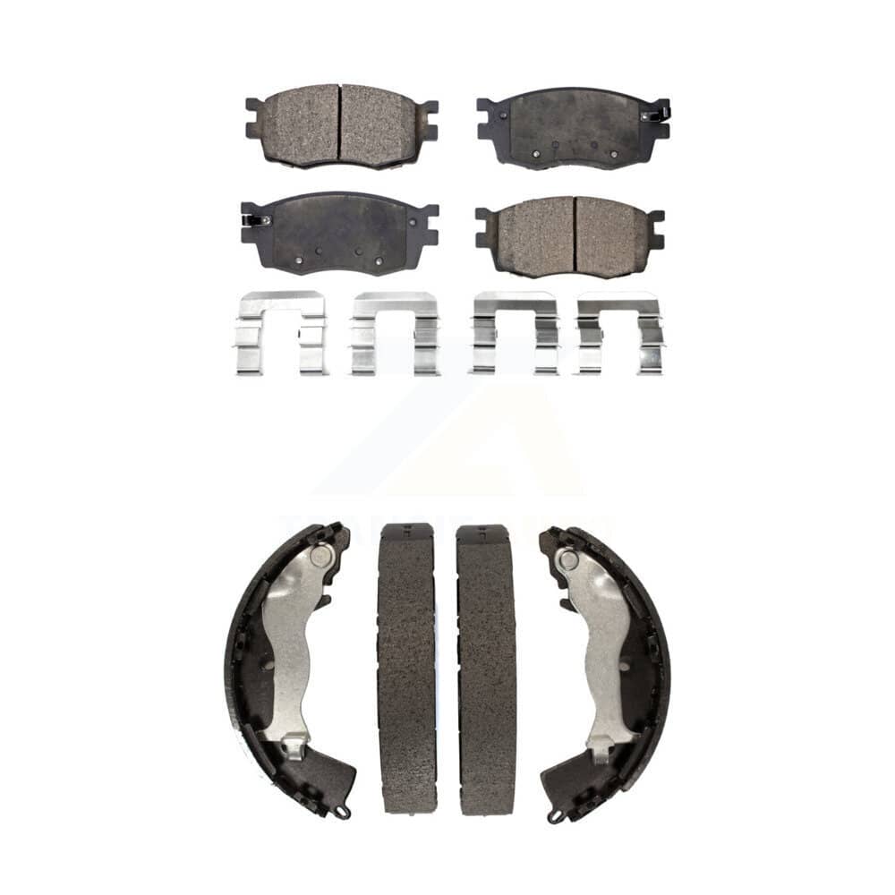 Transit Auto - KTN-100018 - Front and Rear Disc Brake Pad Kits