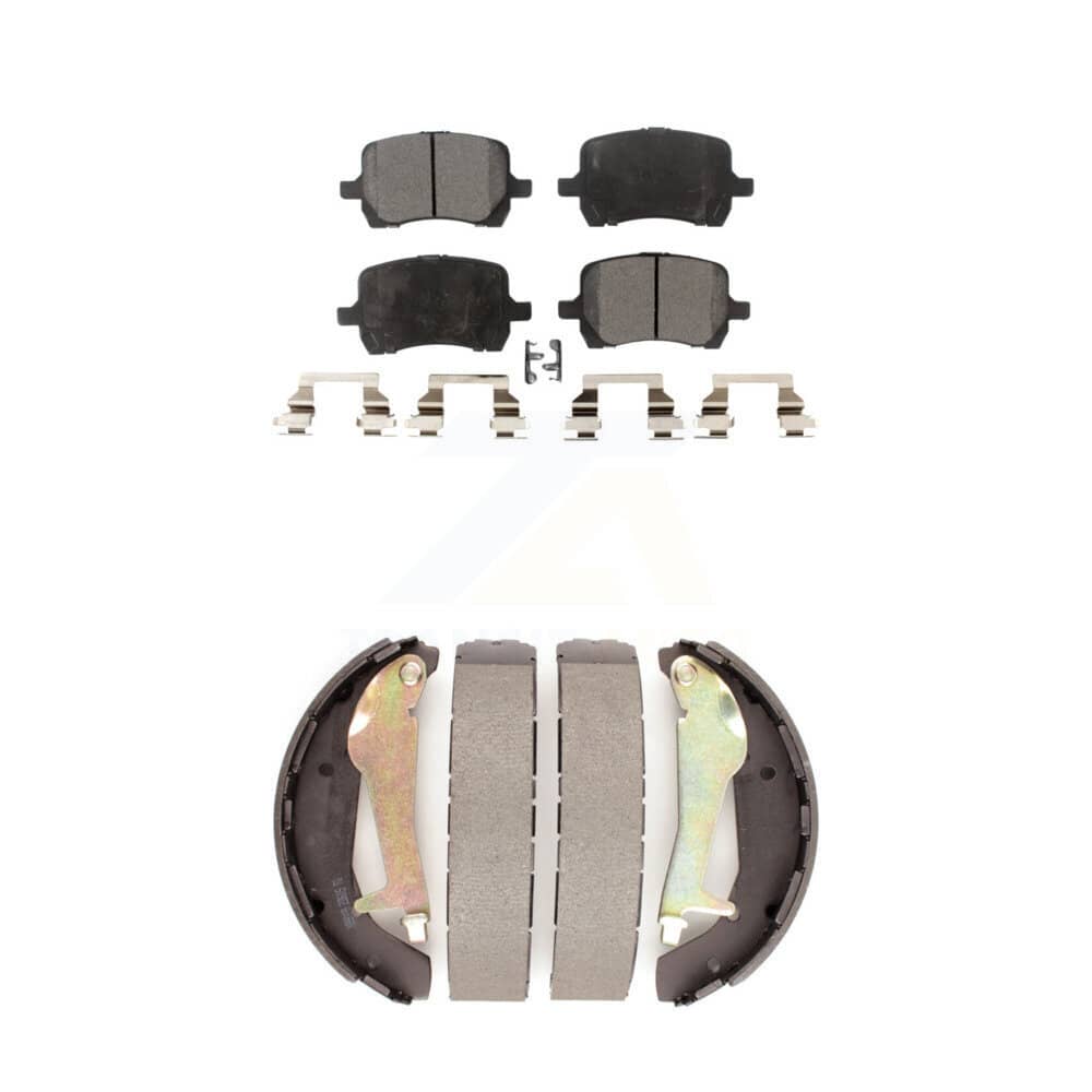 Transit Auto - KTN-100020 - Front and Rear Disc Brake Pad Kits