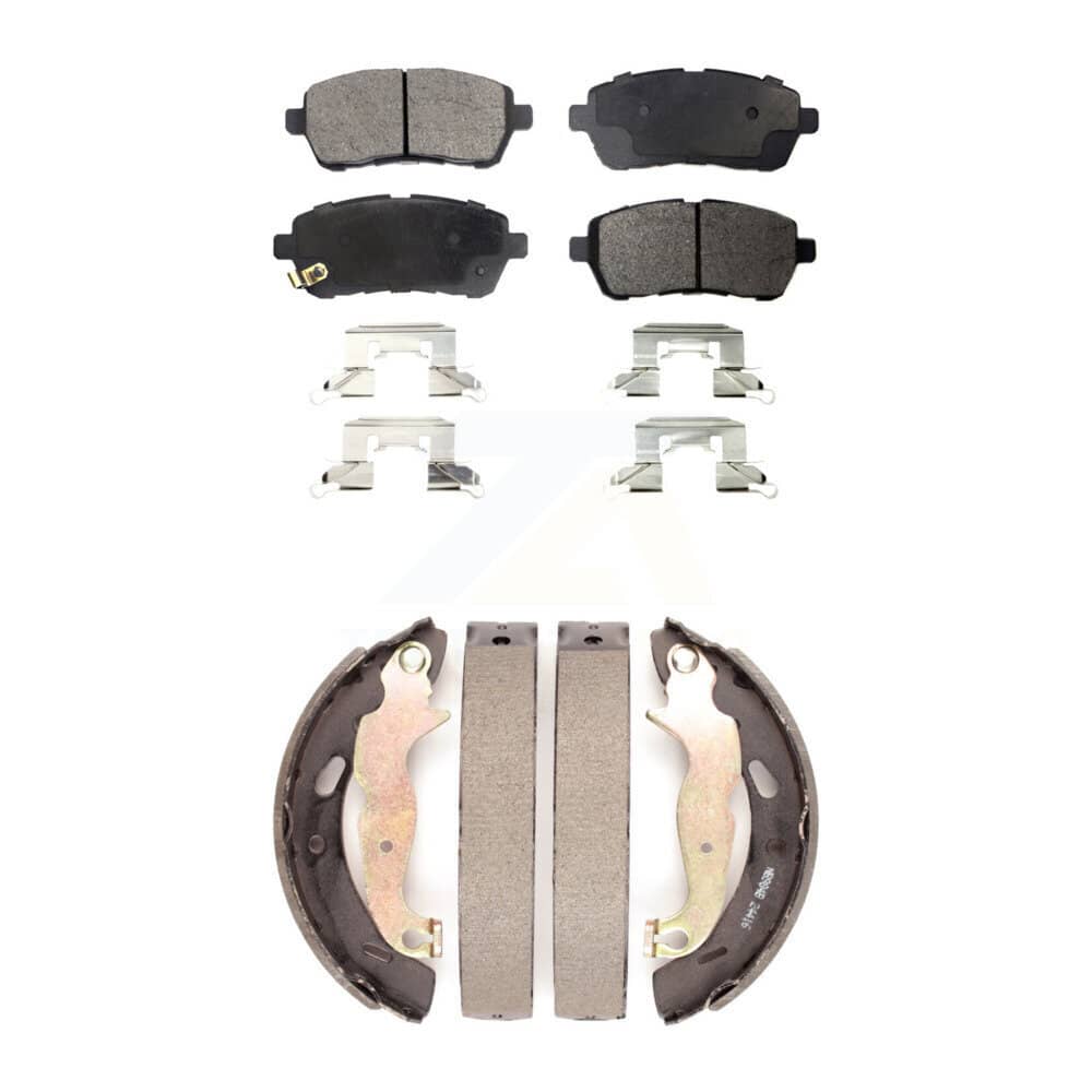 Transit Auto - KTN-100034 - Front and Rear Disc Brake Pad Kits