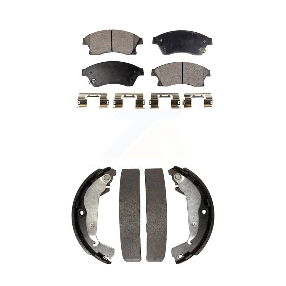 Transit Auto - KTN-100039 - Front and Rear Disc Brake Pad Kits