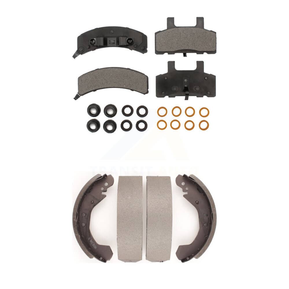 Transit Auto - KTN-100058 - Front and Rear Disc Brake Pad Kits