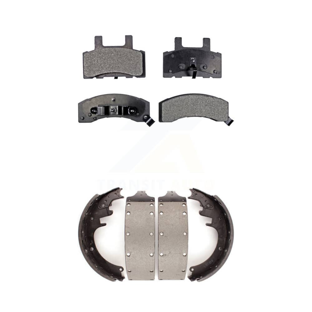 Transit Auto - KTN-100060 - Front and Rear Disc Brake Pad Kits