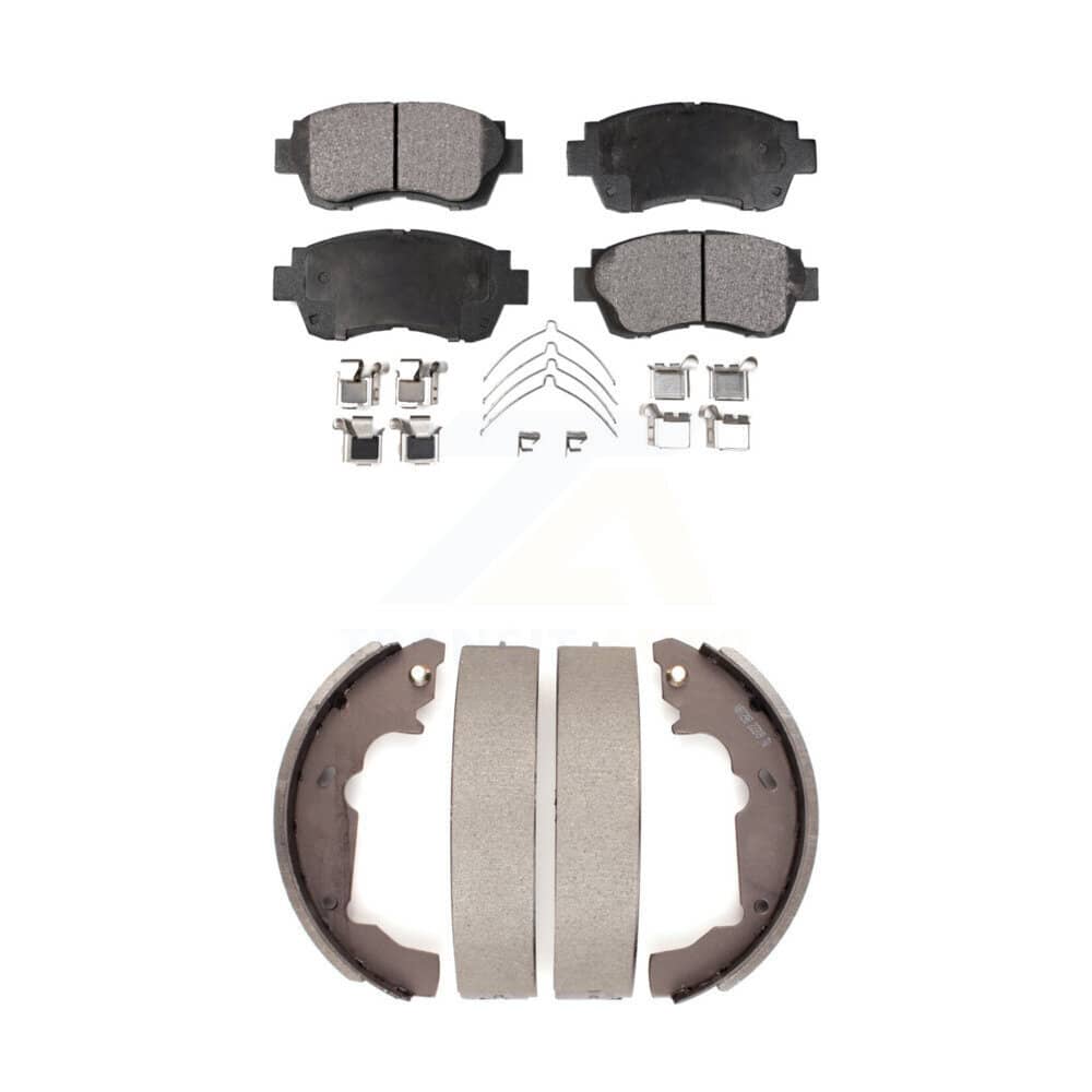 Transit Auto - KTN-100077 - Front and Rear Disc Brake Pad Kits