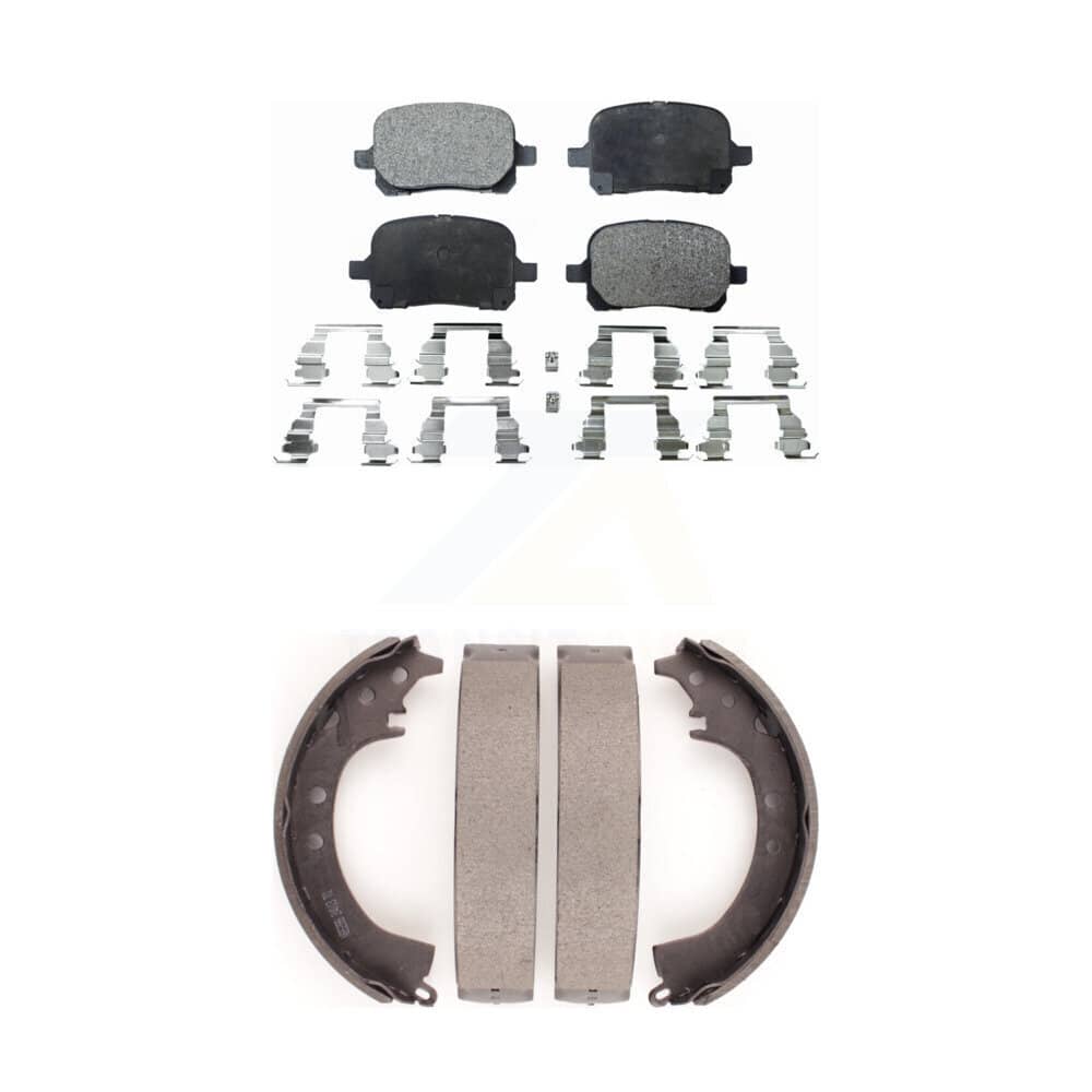 Transit Auto - KTN-100136 - Front and Rear Disc Brake Pad Kits