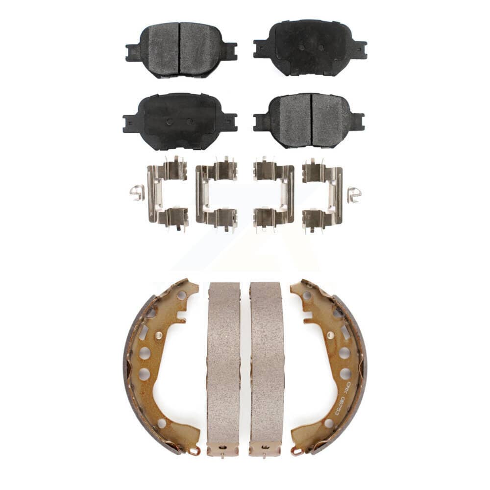 Transit Auto - KTN-100153 - Front and Rear Disc Brake Pad Kits