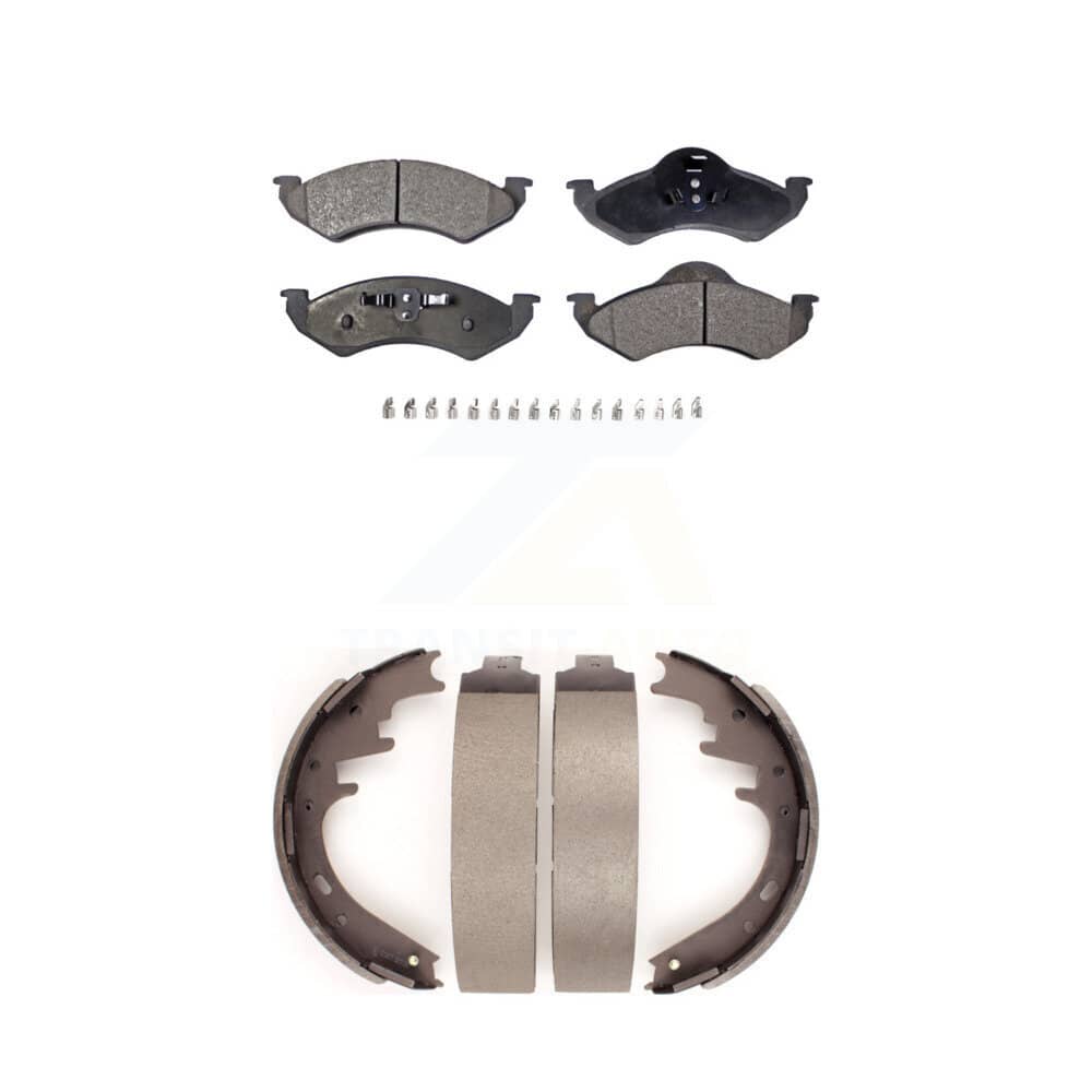 Transit Auto - KTN-100155 - Front and Rear Disc Brake Pad Kits